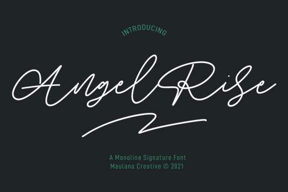 Angel Rise: Elevate Your Brand with Timeless Typography