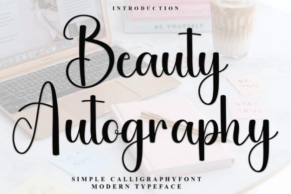 Beauty Autography: Elevate Your Visual Identity with Modern Calligraphy