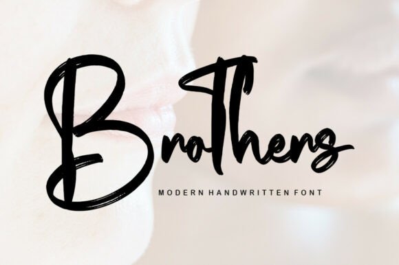 Brothers: A Friendly Handwritten Font for Modern Design