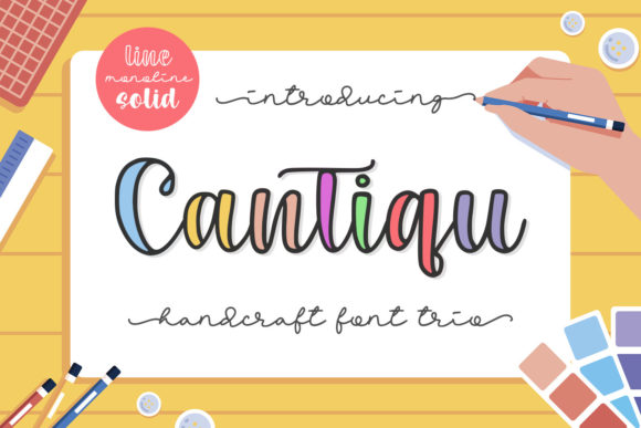 Cantiqu: The Handwritten Font for Elegant Design