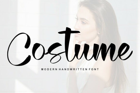 Costume: The Elegant Handwritten Typeface for Modern Design
