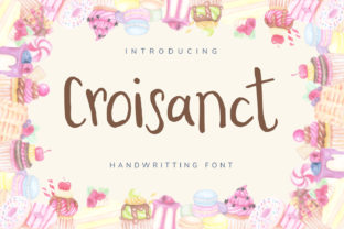 Croisanct: A Sweet Handwritten Font for Joyful Design