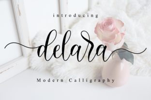Delara: The Modern Script Font for Elegant Branding