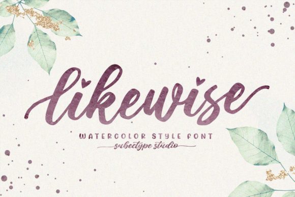 Discover Likewise: The Elegant Font for Handwritten Design