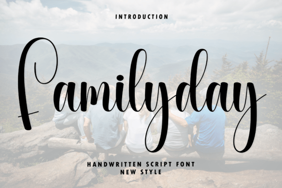 Familyday: The Elegant Script for Modern Branding