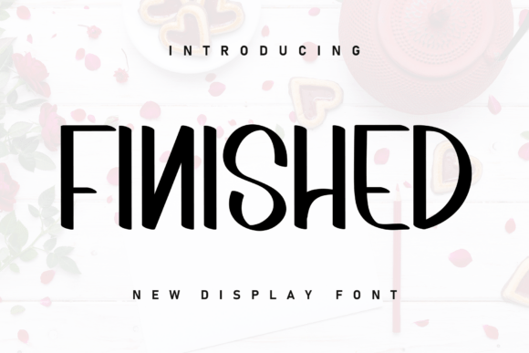 Finished Font: Marker-Style Typography for Modern Design