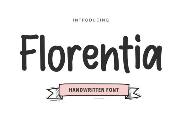 Florentia: The Handwritten Font for Warm Branding