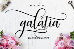 Galatia Script: A Modern Handwritten Typeface