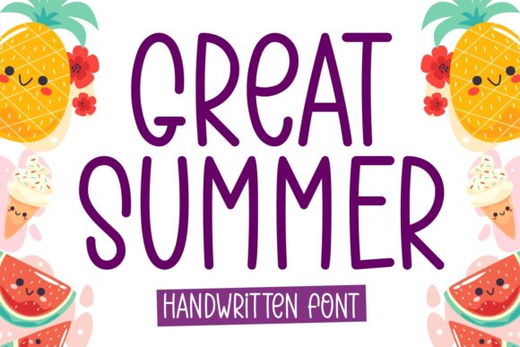 Great Summer Font: A Designer's Guide to Authentic Handwritten Typography