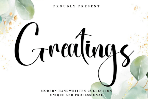 Greatings: A Font for Clarity and Modern Elegance