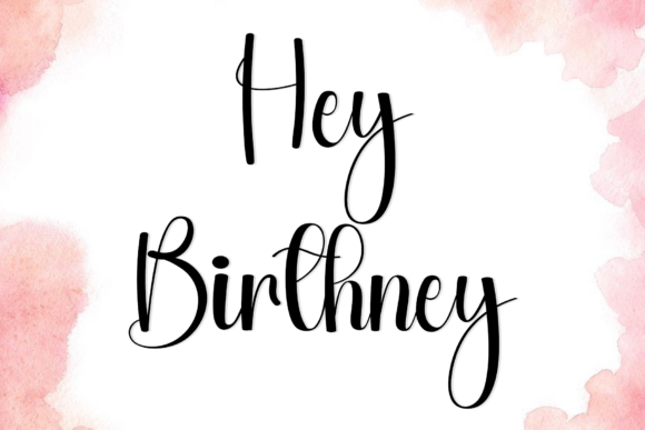 Hey Birthney: Elevating Autumnal Design with Rhythmic Typography