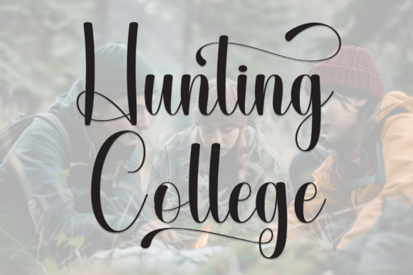 Hunting College: A Font That Captivates