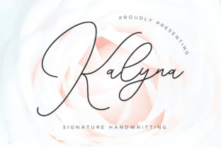 Kalyna: The Handwritten Font That Elevates Every Design