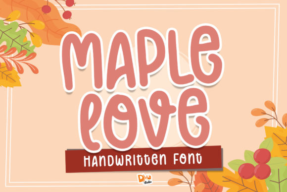 Maple Love: A Handwritten Font for Authentic Branding