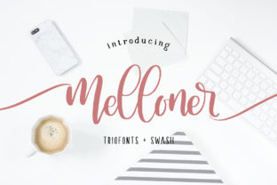 Melloner: The Handwritten Font with a Cool Twist