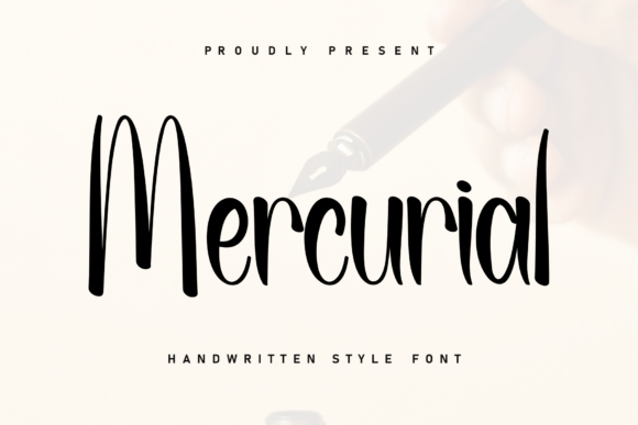 Mercurial: The Handwritten Font for Heartfelt Design