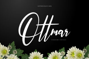 Ottmar Font: Elevate Your Design with Handwritten Authenticity
