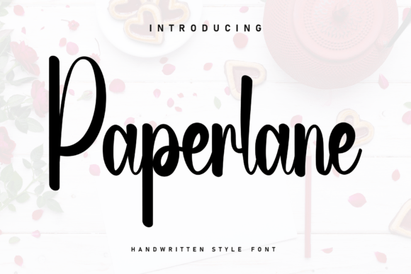 Paperlane: A Handwritten Font for Authentic Branding