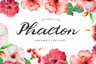 Phaeton: The Fluid Handwritten Font for Modern Design