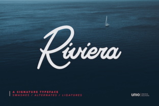 Riviera: A Modern Handwritten Font for Authentic Design