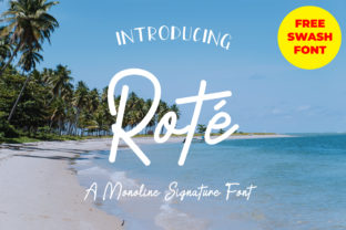 Rote: The Authentic Handwritten Font for Modern Design