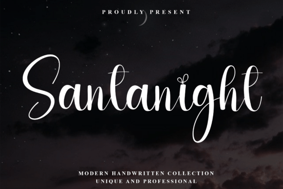 Santanight: Crafting Elegance in Modern Typography
