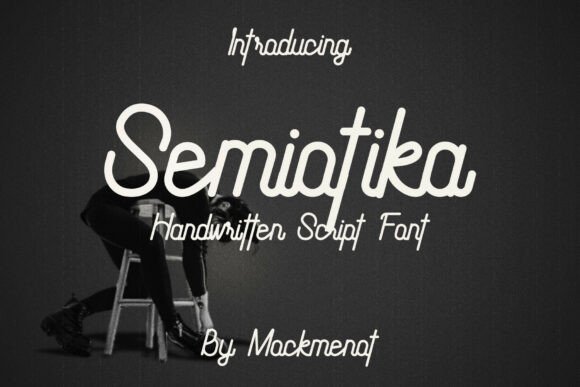Semiotika: A Modern Handwritten Font for Authentic Design
