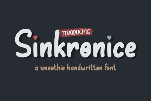 Sinkronice: The Handwritten Font for Authentic Design