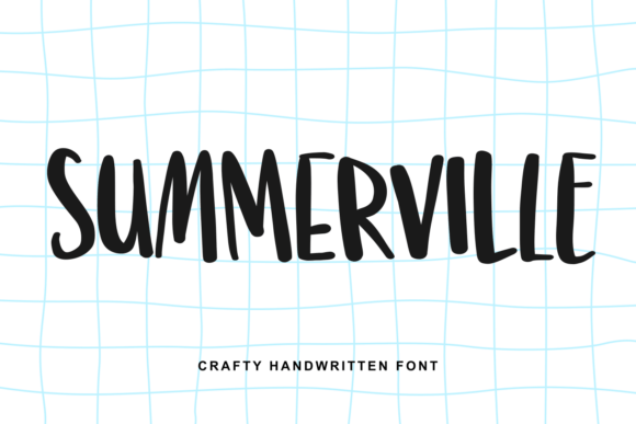 Summerville: A Playful Handwritten Font for Modern Design