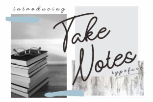 Take Notes: The Handwritten Font with Personalized Charm