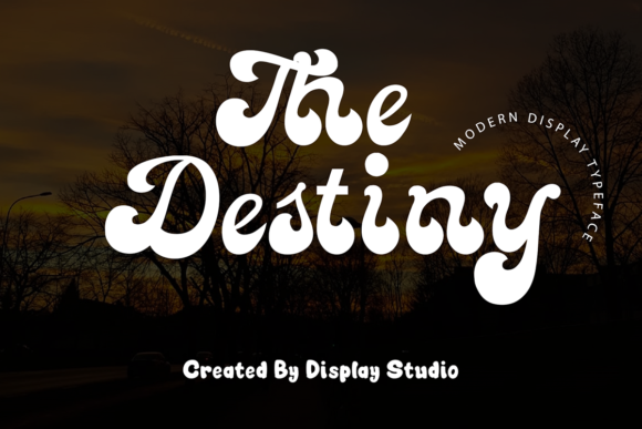 The Destiny: A Modern Handwritten Font for Bold Branding