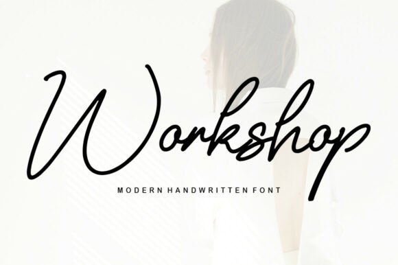 Workshop Font: The Handwritten Charm for Modern Design